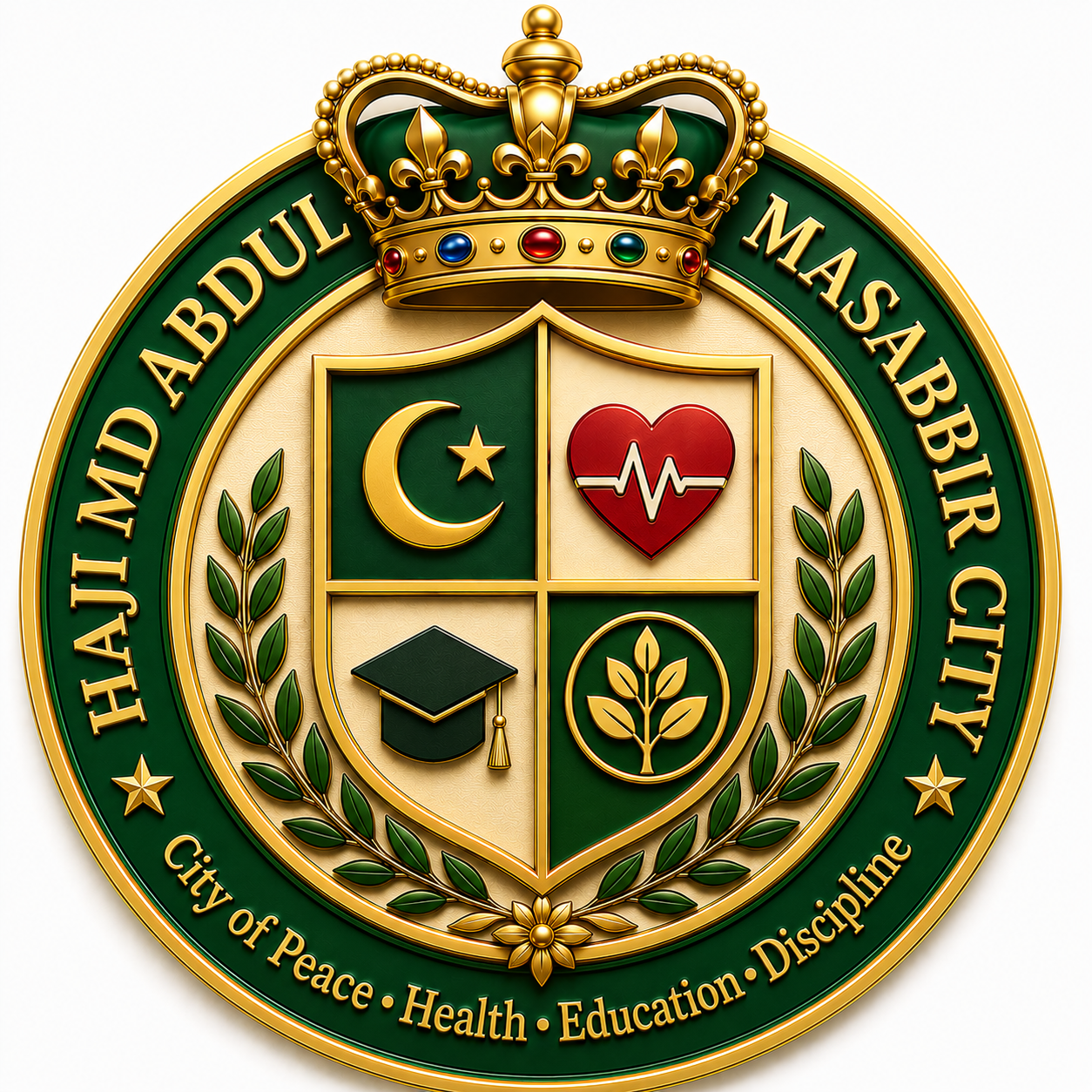 Haji Mohammed Abdul Masabbir City original logo